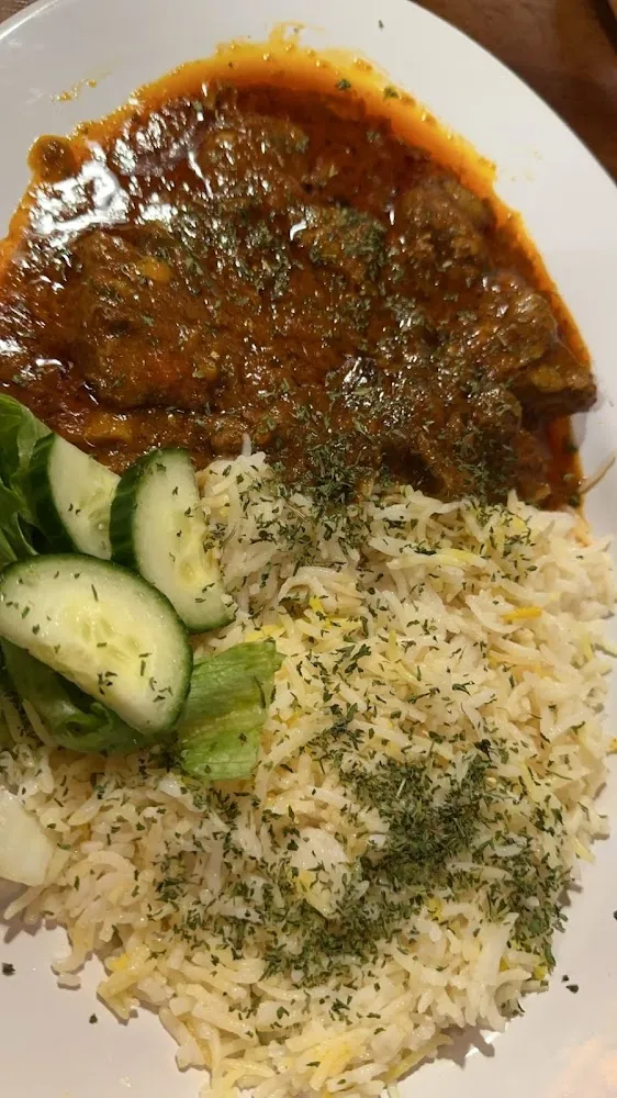 Lamb Curry with Rice